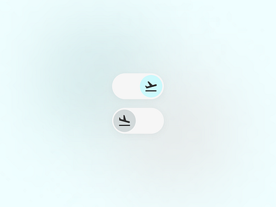 DailyUI - On/Off Switch (Airplane mode)