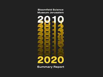 Summary report logo 2020 animation logo museum spring
