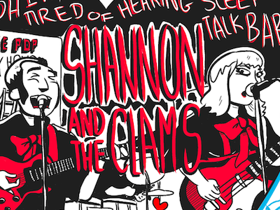 Shannon and the Clams Comic comic illustration