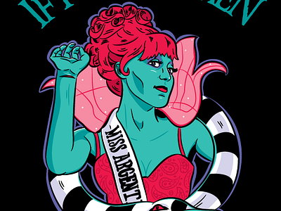 Beetlejuice - Miss Argentina by Beth Dean on Dribbble