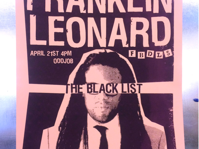 Franklin Leonard Poster