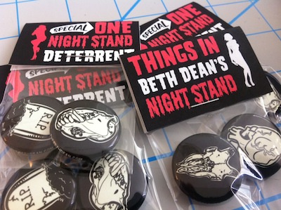 One Night Stand Deterrent Buttons