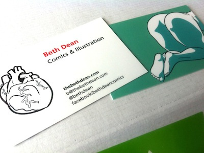 My business cards have butts on them.