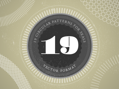 Circular Patterns for Seals – Free circular free free patterns illustrator logo patterns pattern seal vector