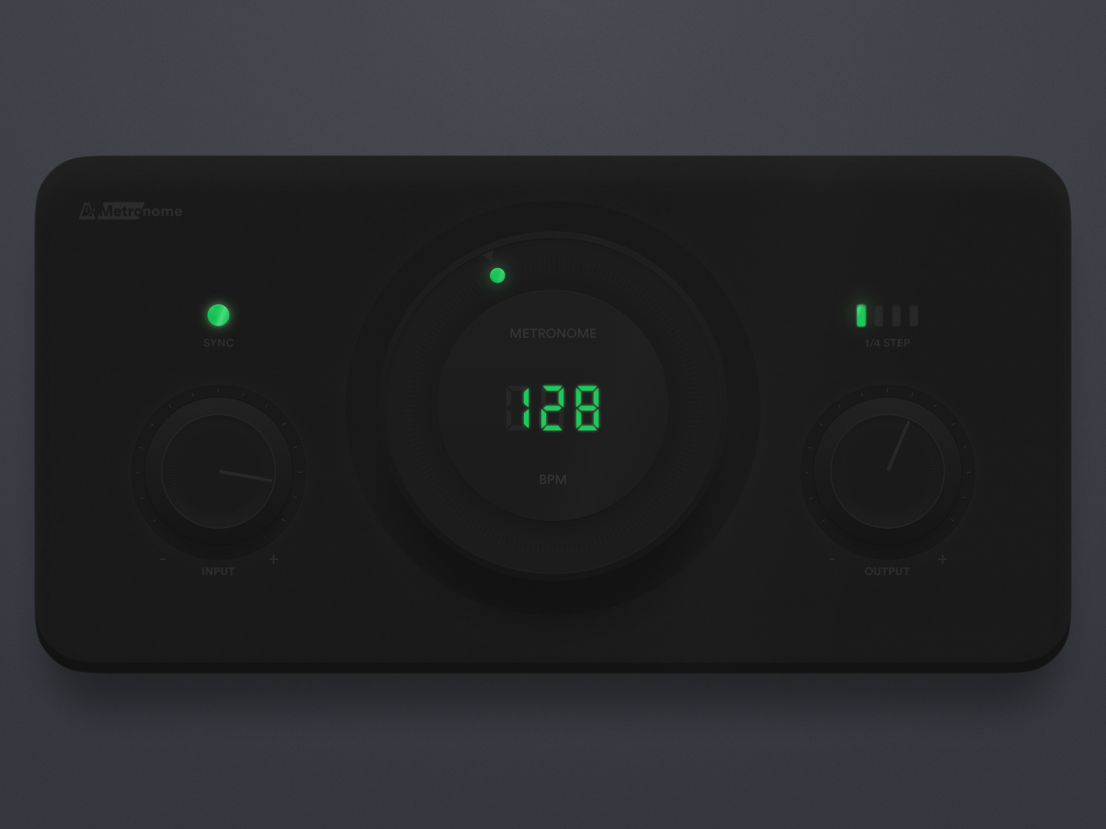 VST Metronome concept by Alex Mnohosmyslov for Digitally Inspired on