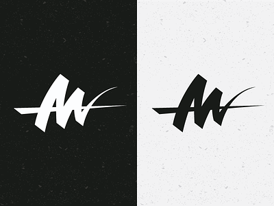 AM Logotype brand idea identity letters logo logotype minimal simple type