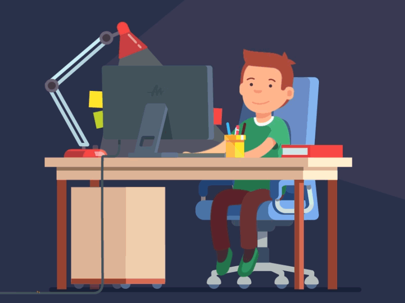 Typical workflow 23am computer workflow workspace mood emotions design motion character