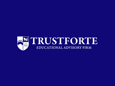 Trustforte Logo branding color design fonts graphic icon identity illustration logo mark sketch vector