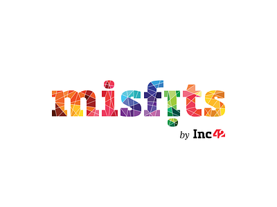 Misfits Logo branding color design fonts graphic icon identity illustration logo mark typography vector