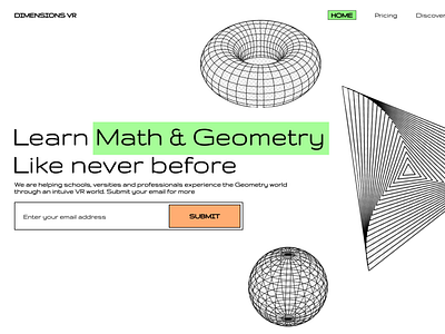 Learn Geometry with VR (Dimensions VR)