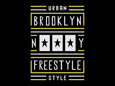 Brooklyn print. brooklyn design emblem poster print retro t shirt design typography vector vintage