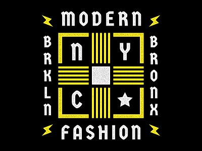Brooklyn print. art bronx brooklyn brooklyn nyc design district emblem gothic grunge illustration poster print retro star t shirt design typography urban vector vintage yellow
