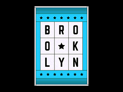 Brooklyn print. borough brooklyn design district emblem illustration new york city nyc poster print retro star t shirt design vector vintage