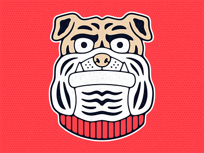 Bulldog print. animal bulldog design dog dog logo emblem engraved halftone illustration logo mascot poster print retro t shirt design vector vintage