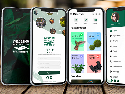 Moors Mobile Application graphic design mobileapp ui ux