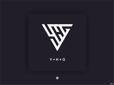 MONOGRAM YHG branding design graphic design icon illustration logo typography ui ux vector