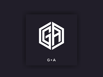 MONOGRAM GA branding design graphic design icon illustration logo typography ui ux vector