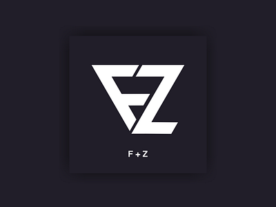 monogram FZ branding design graphic design icon illustration logo typography ui ux vector