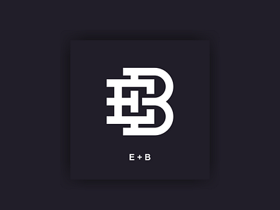 monogram EB branding design graphic design icon illustration logo typography ui ux vector