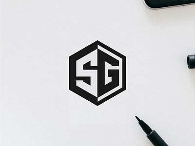monogram SG 3d animation branding design graphic design icon illustration logo motion graphics typography ui ux vector