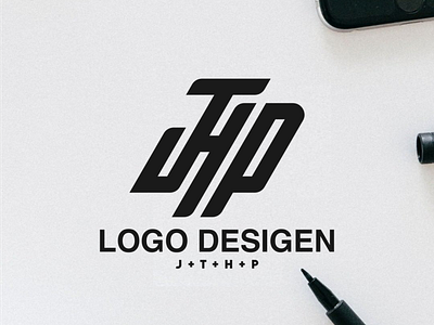 monogram JTHP 3d animation branding design graphic design icon illustration logo motion graphics typography ui ux vector