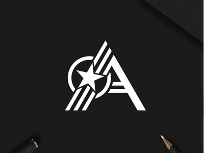 logo A STAR 3d animation branding design graphic design icon illustration logo motion graphics typography ui ux vector