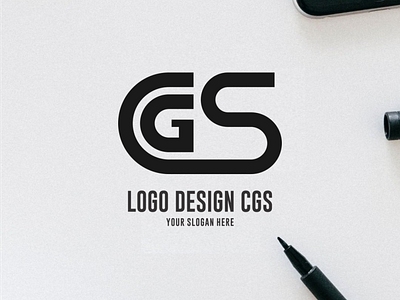 LOGO CGS 3d animation branding design graphic design icon illustration logo motion graphics typography ui ux vector