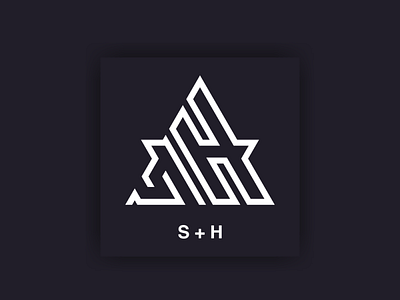 monogram SH 3d animation branding design graphic design icon illustration logo motion graphics typography ui ux vector