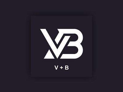 monogram vb 3d animation branding design graphic design icon illustration logo motion graphics typography ui ux vector