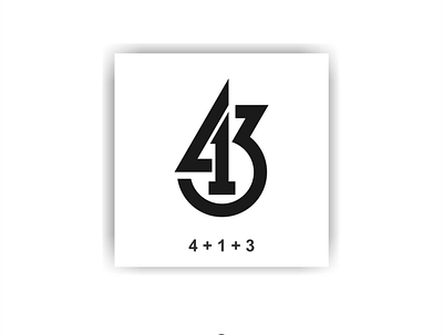 monogram 413 3d animation branding design graphic design icon illustration logo motion graphics typography ui ux vector