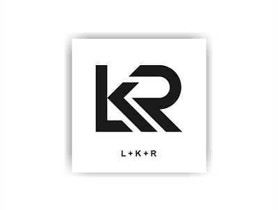 monogram LKR 3d animation branding design graphic design icon illustration logo motion graphics typography ui ux vector