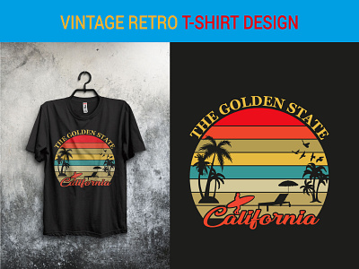 Vintage Retro T-shirt design