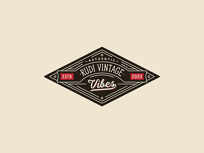 Rudi Vintage Vibes | for a thrift shop branding design graphic design logo logo design