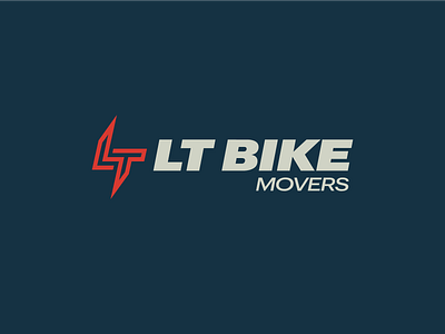 LT Bike Movers | for bike towing service branding design graphic design logo logo design