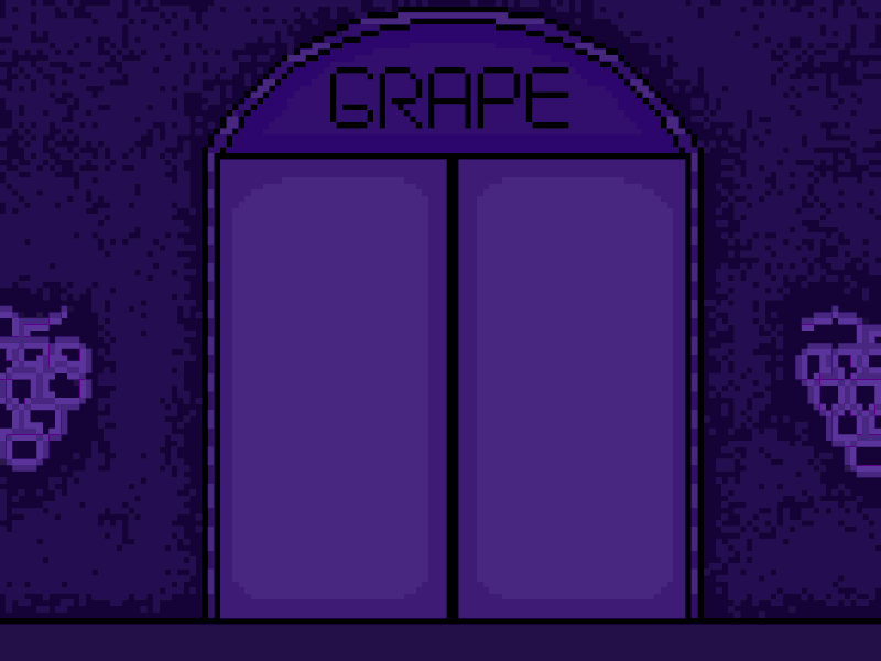 Pixel Grape Elevator Gif animation art cute design gif illustration pixel