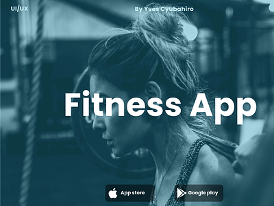 Fitness Application UI/UX Design