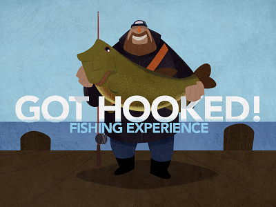 Got Hooked! broadcast cartoon concept fishing illustration pitch