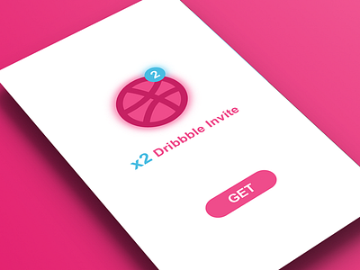 2 Dribbble Invite