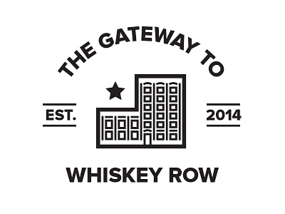 The Gateway to Whiskey Row branding gateway indatus louisville robby davis signage trademark whiskey row