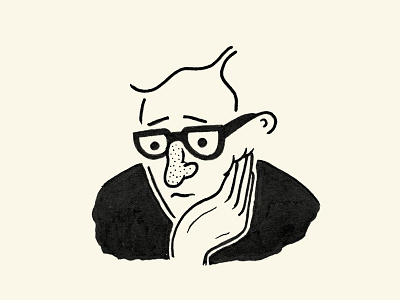 Doodle or Die - Day 17 - Woody Allen