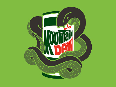 Mountain Dew Snake