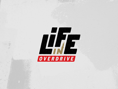 Life in Overdrive branding automotive brand branding colorways concept handlettering kentucky life coach logo logo design louisville pattern process robby davis typography