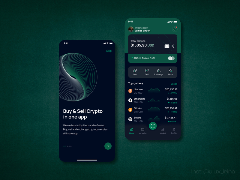 Crypto wallet - Mobile App bank bitcoin blockchain branding coins crypto crypto coin crypto exchange cryptocurrency cryptowallet finance fintech illustration meta metaverse nft product designer ux designer wallet web3