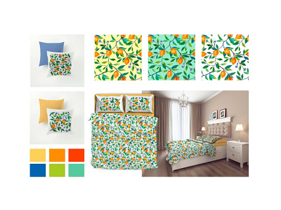 Seamless pattern collection illustration дизайн паттерн принт текстиль текстильный дизайн