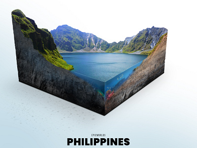 EPICWORLDS: PHILIPPINES 3d design digital artist graphic design illustration philippines photomanipulation photoshop sea world