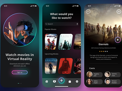 movie app app branding case study design illustration movie app ui uiux vector web design