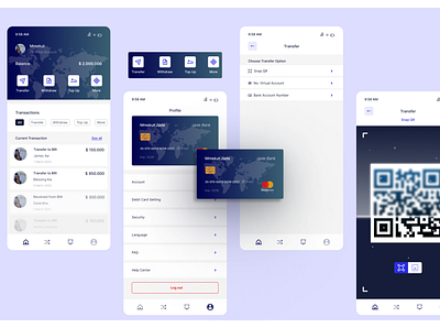 A Bank App (fintech) 3d app bank bankapp branding case study design fintech graphic design illustration motion graphics product design ui uidesign uiux useerinterface vector web design