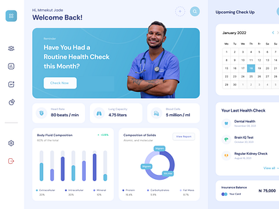 Medical/Health Dashboard