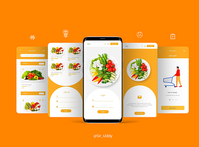 Fatori Kitchen 3d app branding catering development food kitchen product ui ux