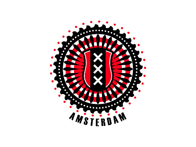 Amsterdam amsterdam print t shirt